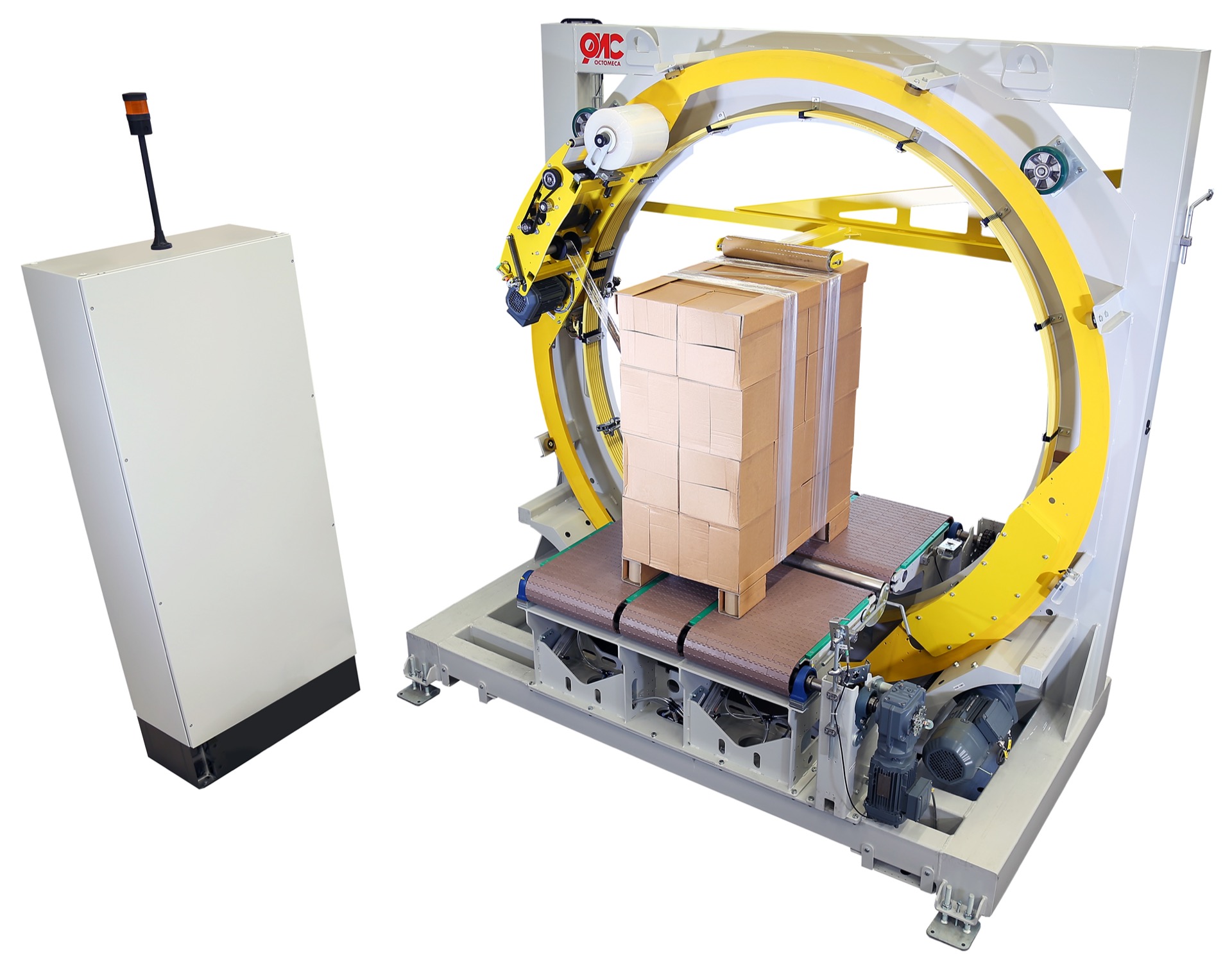 Lignes de conditionnement automatique Lignes automatiques de banderolage OMC-V FROMM France